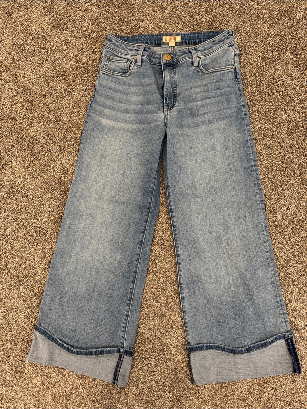 Kut from the Kloth Meg High Rise Wide Leg Jeans, 2